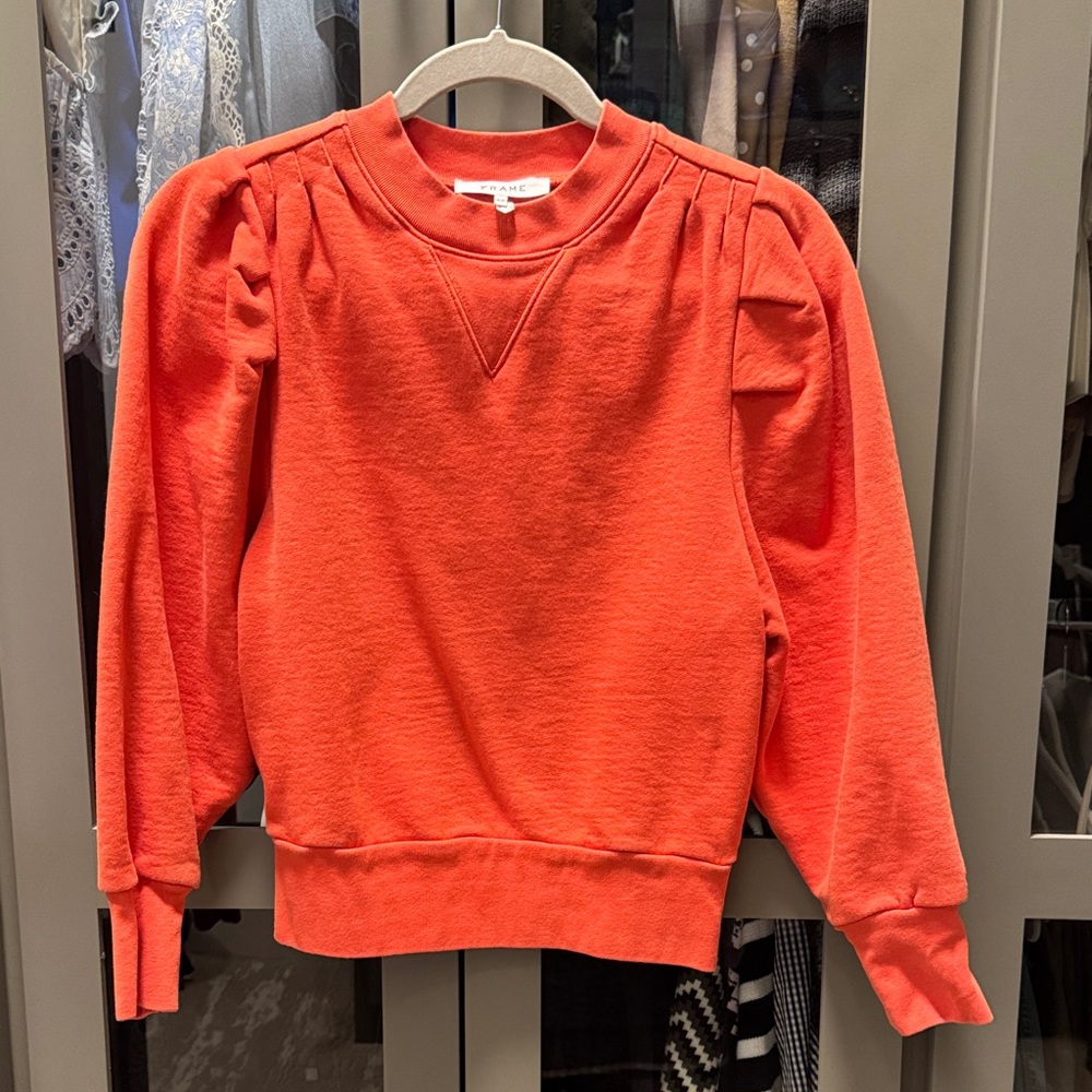 Frame Denim Red Sweater